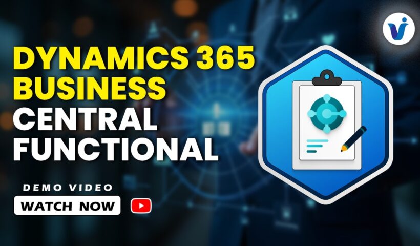 Master D365 Business Central Functional with Real-Time Projects || Online Training