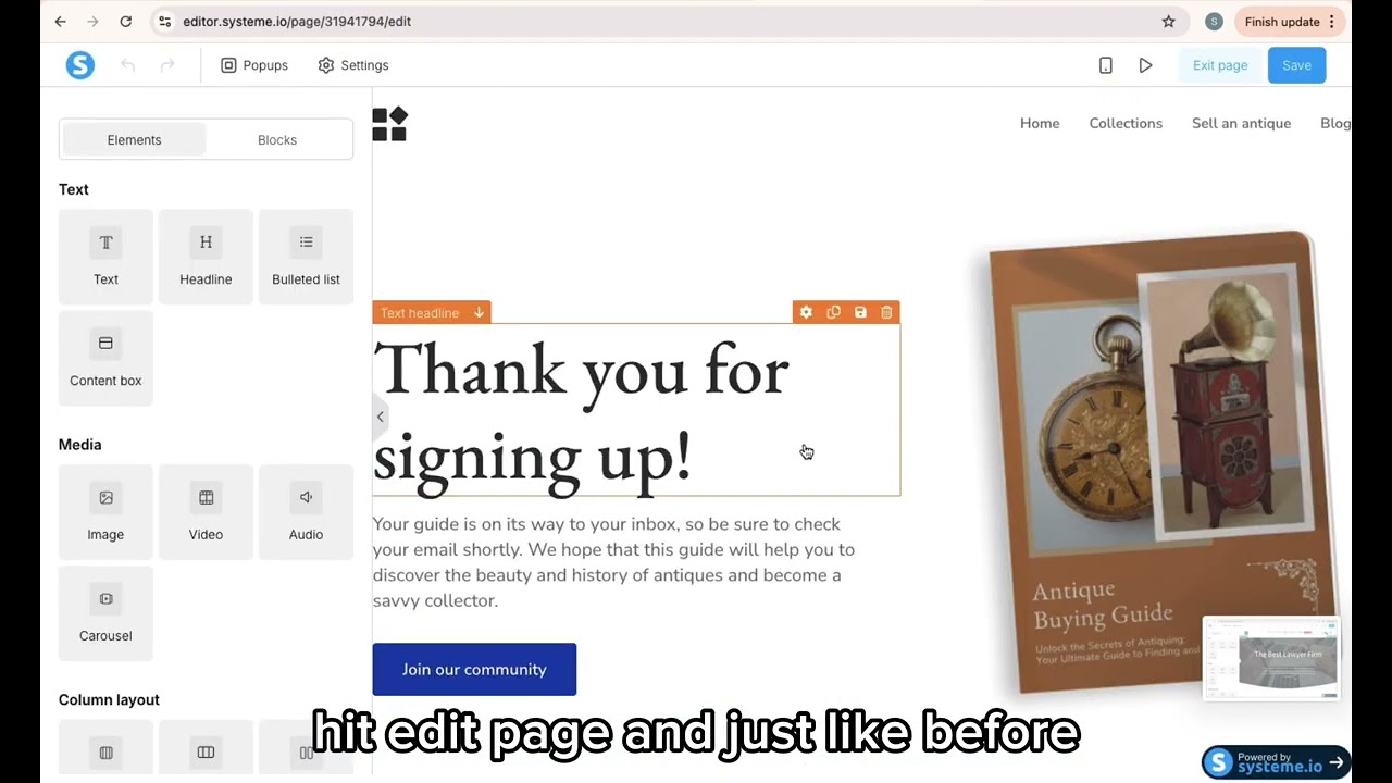 👉 “How to Build Your First Sales Funnel (Step-by-Step with Systeme.io)”