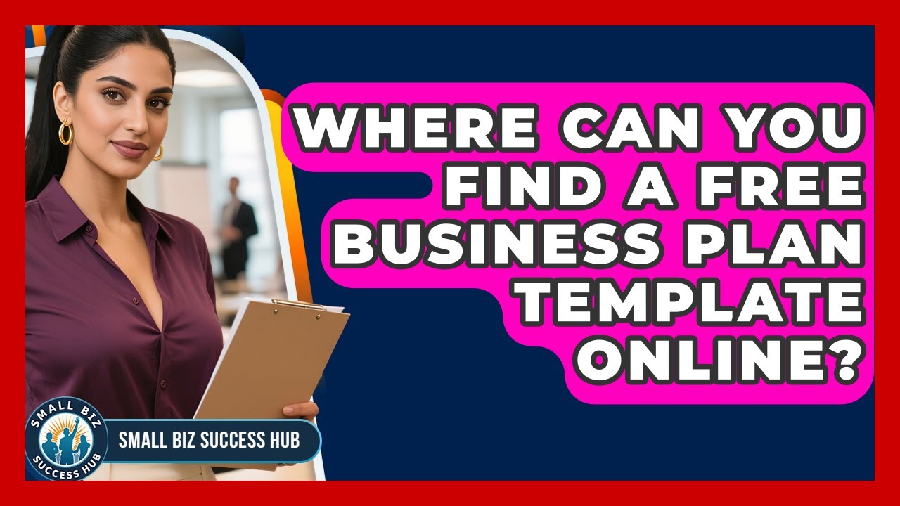 Where Can You Find a Free Business Plan Template Online? | Small Biz Success Hub News 1 Where Can You Find a Free Business Plan Template Online? | Small Biz Success Hub News