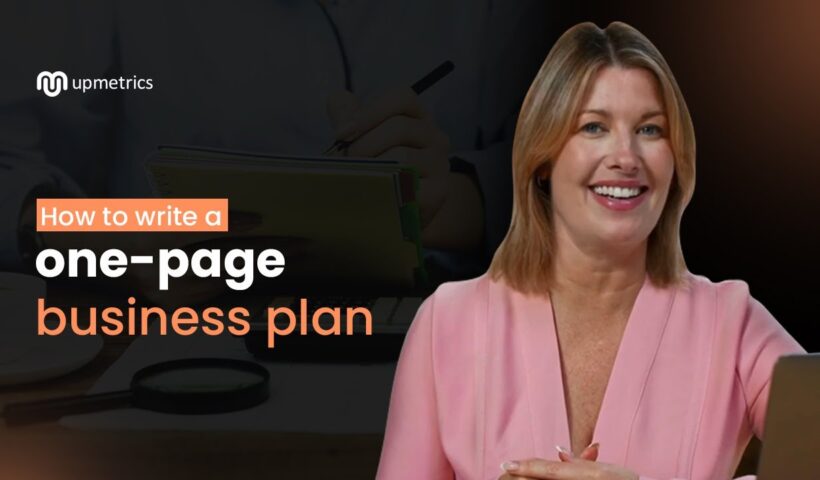 How to Write a Simple One-Page Business Plan + Free Template