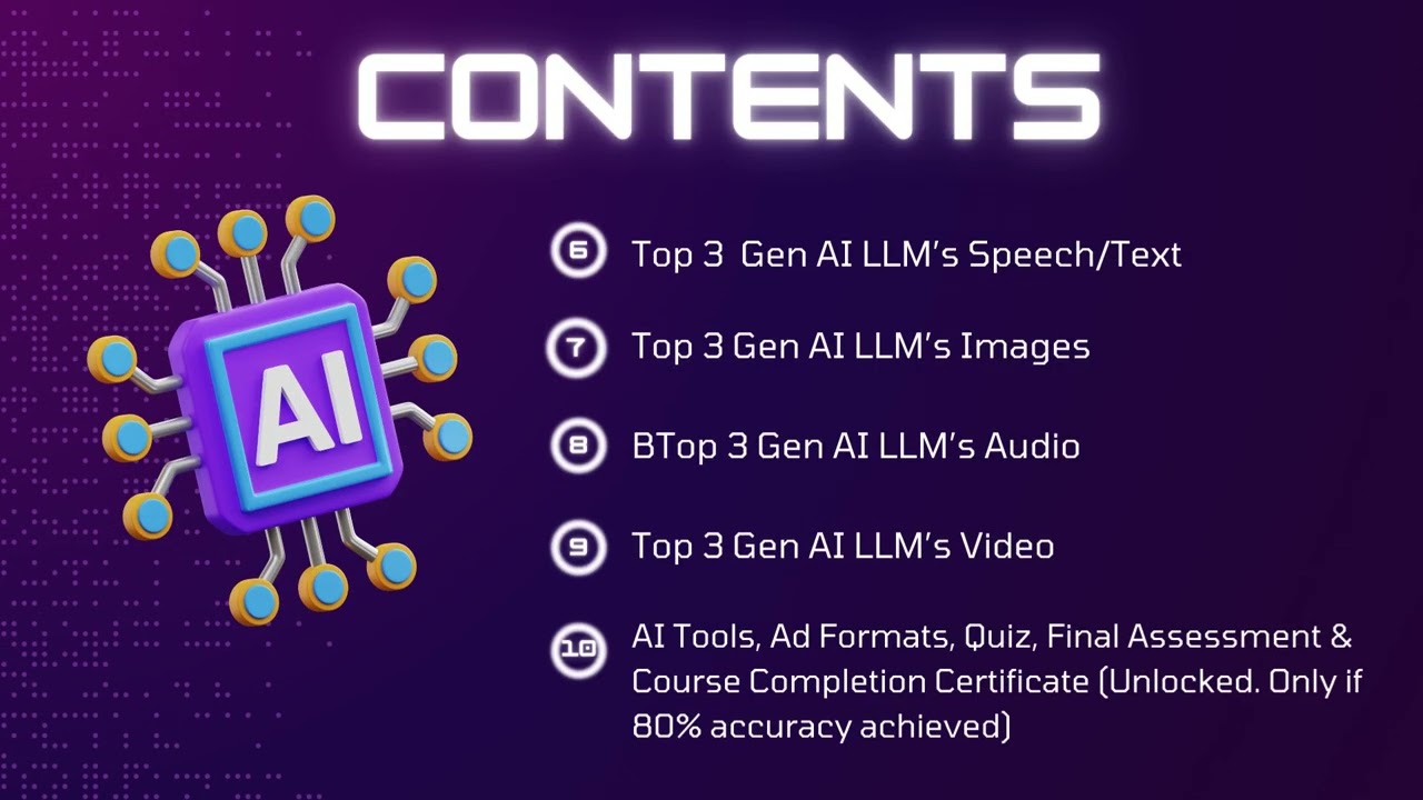 AI Fundamentals: Unlocking AI Secrets. Online On Demand Training Course For Busy Business Owners