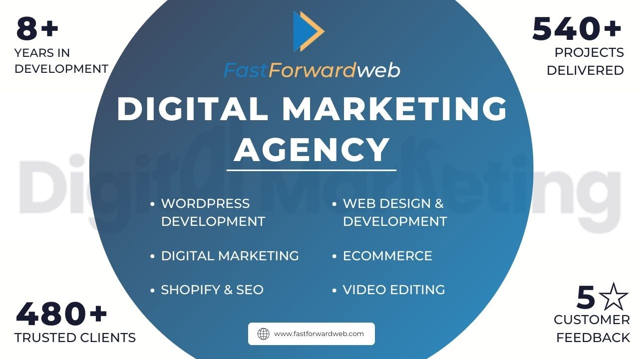 Grow Your Online Business Faster with FastForwardWeb | Web Development Digital Marketing Agency