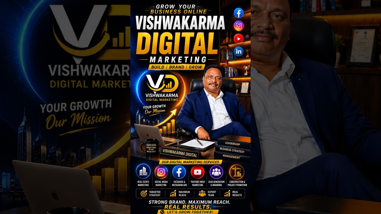 Vishwakarma Digital Marketing ๐ Grow Your Business Online 1 Vishwakarma Digital Marketing ๐ Grow Your Business Online