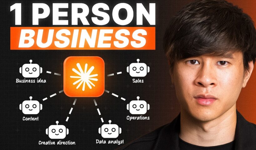 How I'd Start a 1-Person Business With Claude AI in 30 Days