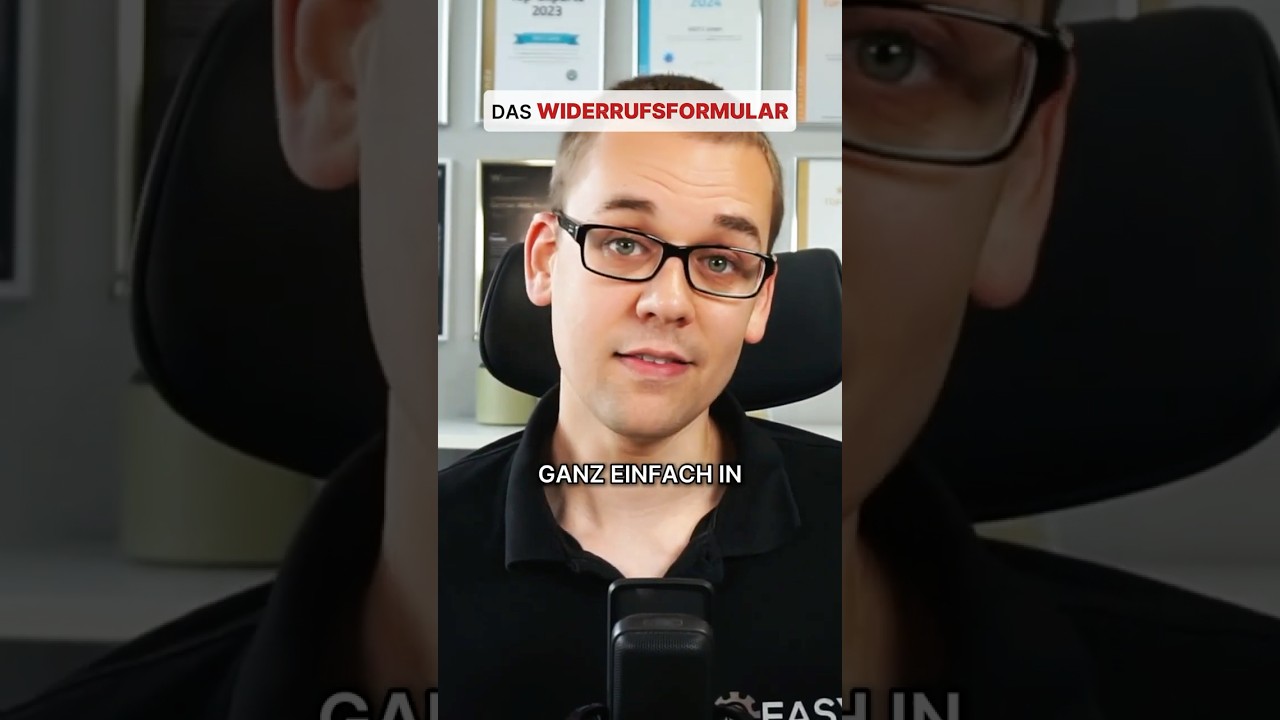 Du machst dir Sorgen wegen des Widerrufsbuttons? 1 Du machst dir Sorgen wegen des Widerrufsbuttons?
