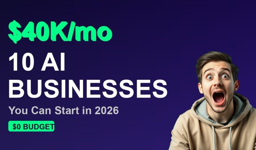 Make $10k/Month With These AI Business Ideas