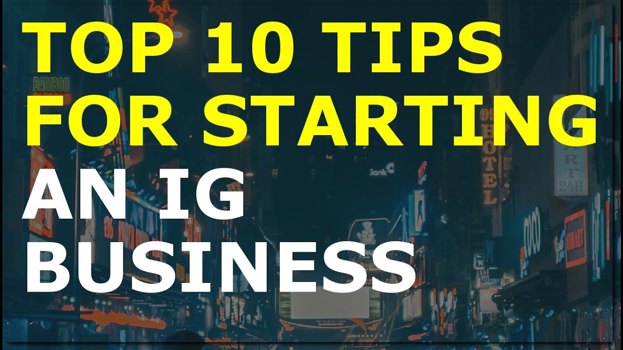 How to Start an IG Business | Free IG Business Plan Template Included 1 How to Start an IG Business | Free IG Business Plan Template Included
