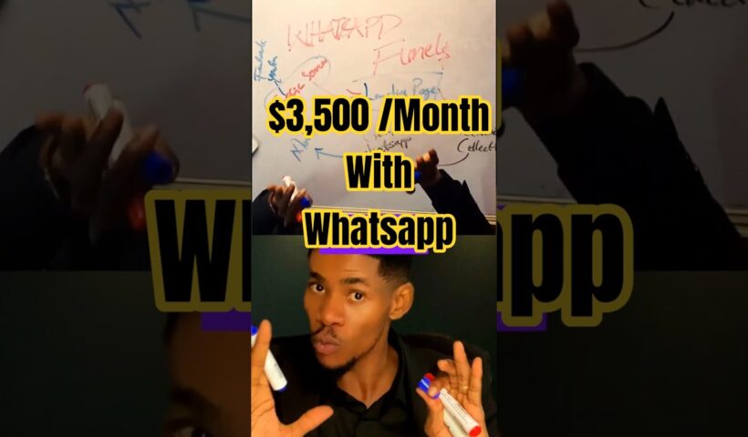 Whatsapp Sales Funnel makes $10,000 every month