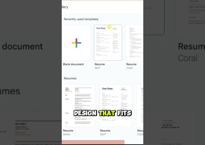 How to Use Google Docs Templates for Faster Document Creation