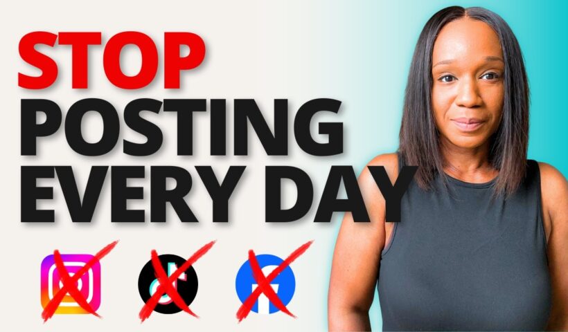 You Don't Need to Post Every Day to Grow Your Business (Try This Marketing Weekly System Instead)