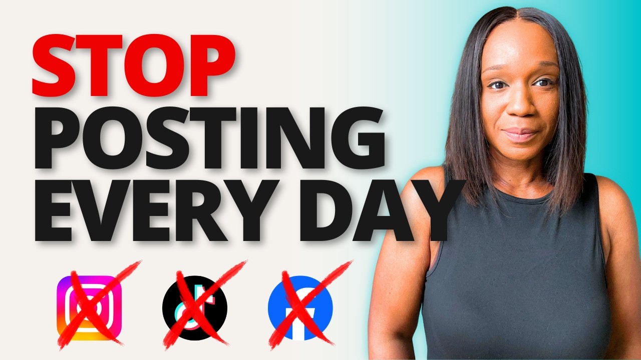 You Don't Need to Post Every Day to Grow Your Business (Try This Marketing Weekly System Instead) 1 You Don't Need to Post Every Day to Grow Your Business (Try This Marketing Weekly System Instead)