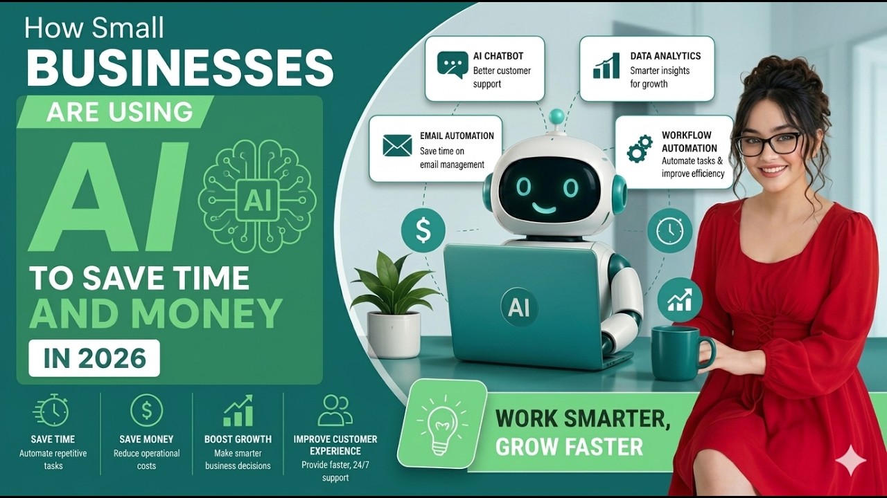 How Small Business Owners Can Use AI | Grow Your Business Smarter in 2026
