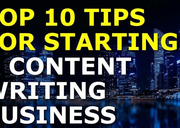 Starting a Content Writing Business Tips | Free Content Writing Business Plan Template Included