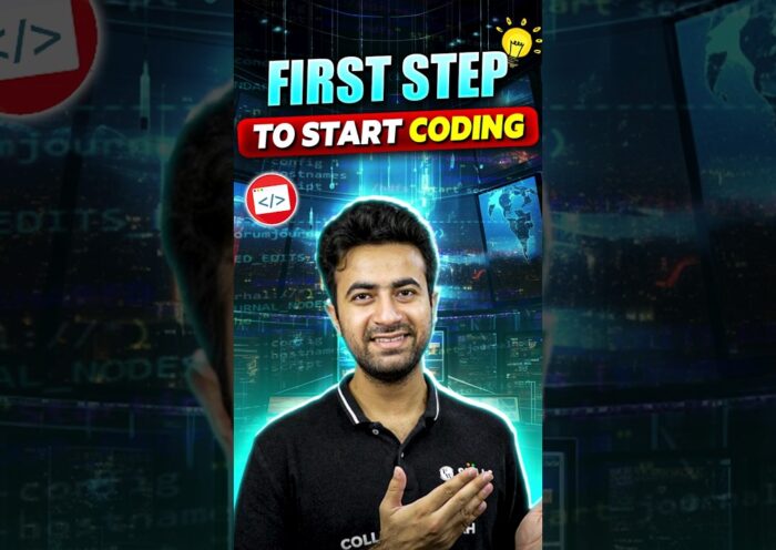Take Your first step to start coding!! #codingtips #shorts 6 Take Your first step to start coding!! #codingtips #shorts
