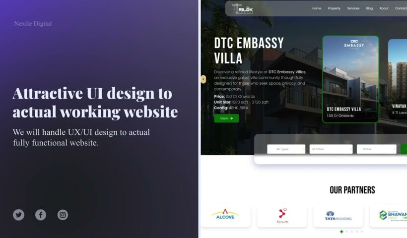 🚀 Professional Website Design & Development | Grow Your Business Online | Nexile Digital