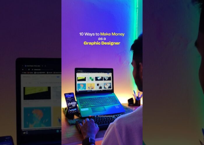 10 ways graphic designers can earn money!
