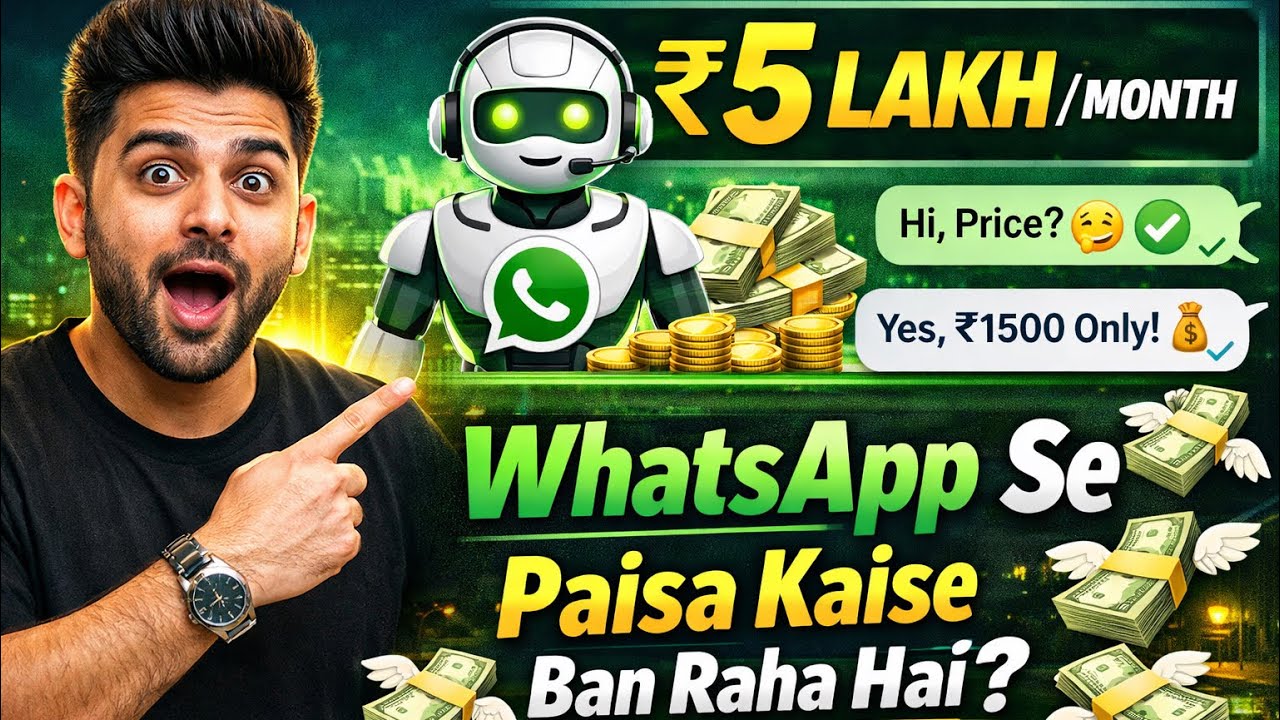 2025 Ka Hidden Business 😱 | AI WhatsApp Automation Se 5 Lakh/Month | Full Guide