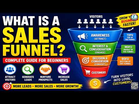 What is a Sales Funnel? | Complete Sales Funnel Explained for Beginners 1 What is a Sales Funnel? | Complete Sales Funnel Explained for Beginners