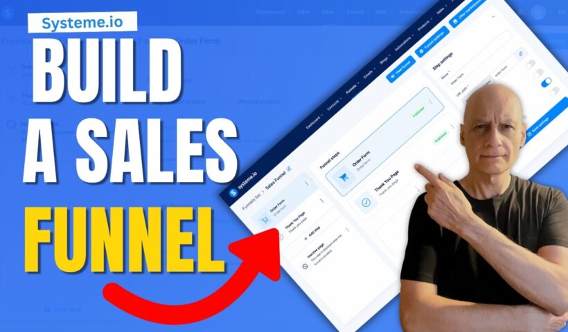 How to Build a Sales Funnel in Systeme.io