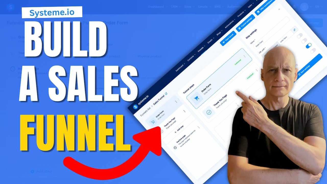 How to Build a Sales Funnel in Systeme.io 1 How to Build a Sales Funnel in Systeme.io