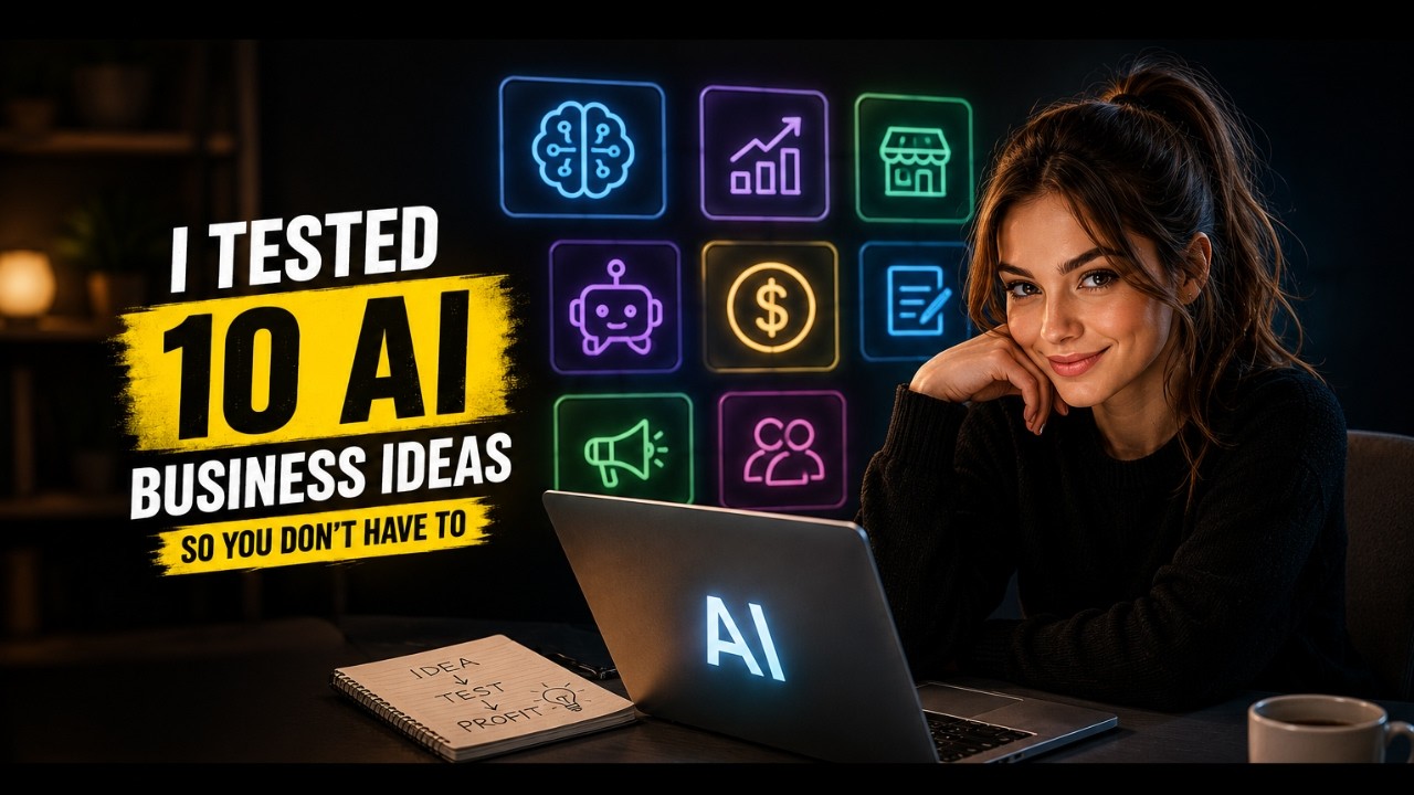 I Tested 10 AI Business Ideas So You Don’t Have To