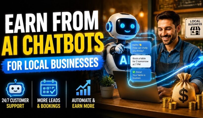 Earn from AI Chatbots for Local Businesses 🤖💰 | AI Business Opportunity