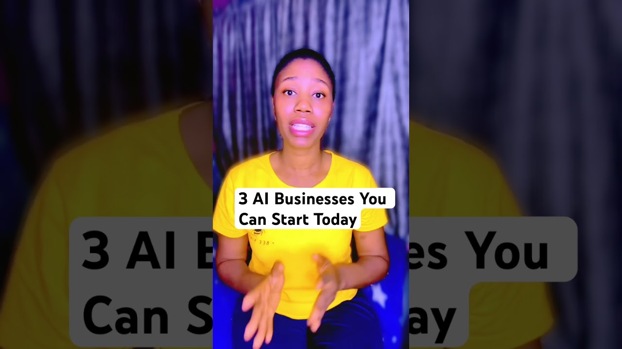 3 AI Businesses You Can Start Today (Even If You're a Beginner!) 🚀