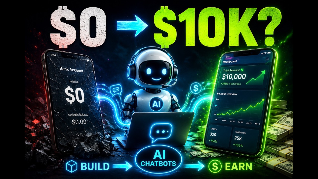 Build AI Chatbots Without Coding & Make Money in 2026 🤖💰