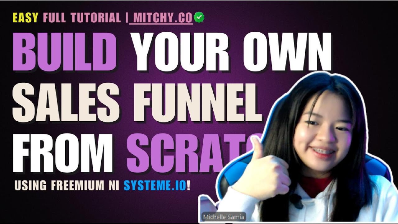 How to Build Your Own Sales Funnel this 2025 (Full Systeme.io Tutorial)