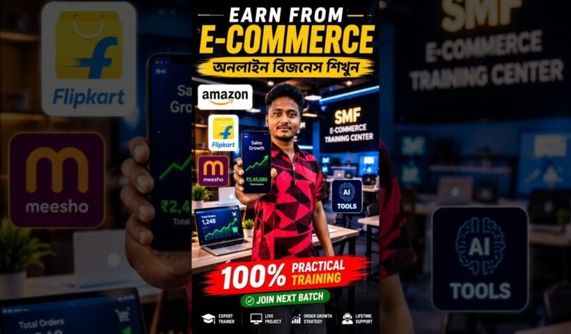 E-Commerce শিখে নিজের Online Business শুরু করুন | Meesho, Flipkart, Amazon Training বাংলা
