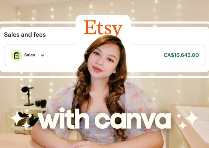 how to make passive income selling canva templates on etsy