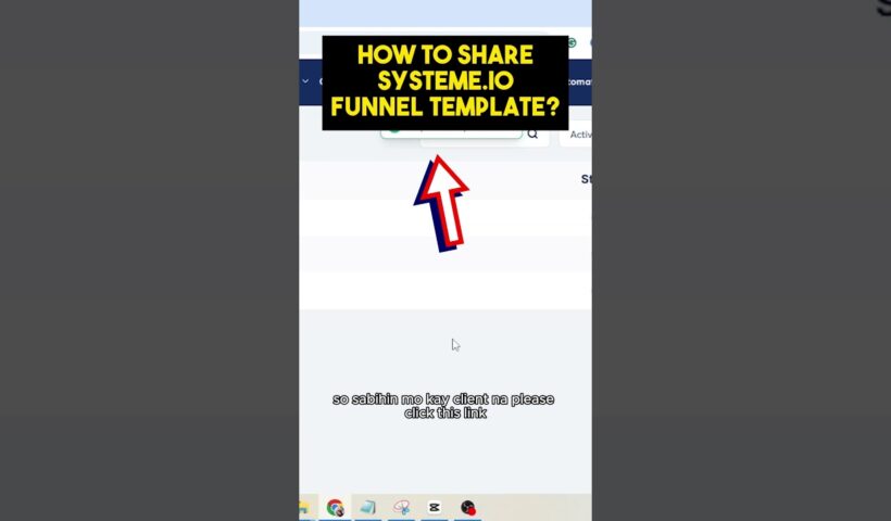 Systeme.io Tips: How to share Sales Funnel Template Build In Systeme.io