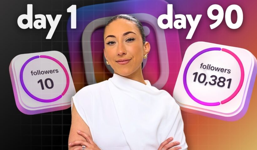 Grow From 0 to 10,000 Instagram Followers | Your 90-Day ✨Ai-Era✨ Roadmap
