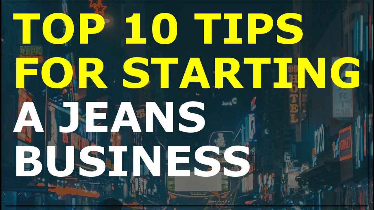 How to Start a Jeans Business | Free Jeans Business Plan Template Included