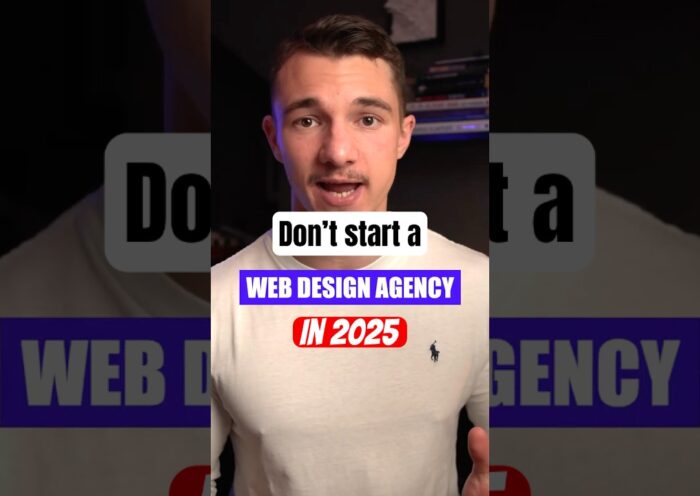 Is Web Design DEAD in 2025? #webdesigner #webdesign #webdesignagency