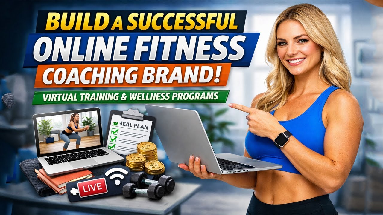 How to Build a Successful Online Fitness Coaching Brand with Virtual Training and Wellness Programs