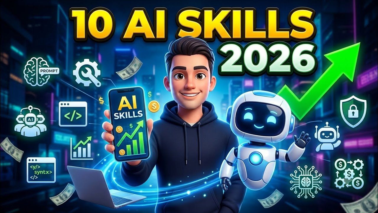 The 10 Most In-Demand AI Skills for 2026 | Learn These Skills to Make More Money