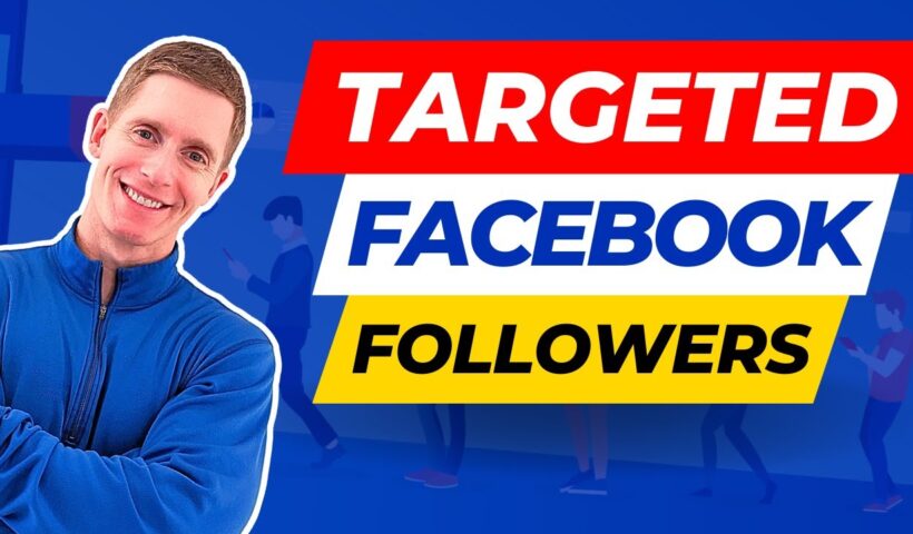 How To GROW Your Facebook Followers FAST (In 2024)