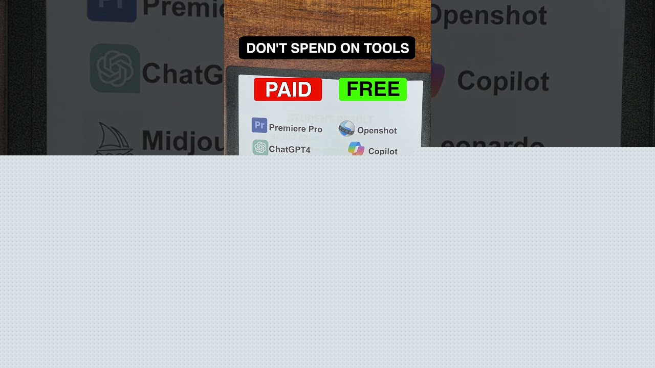 PAID vs FREE AI Tools | Best Free AI Tools